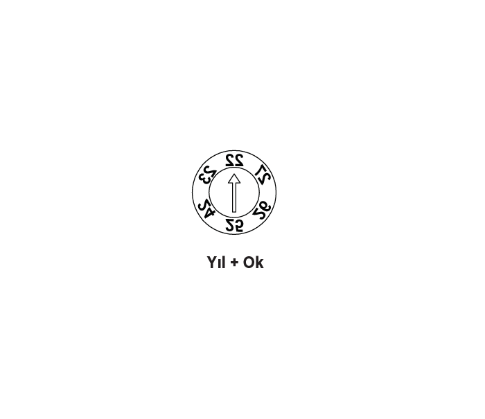 4X6mm YIL OK KALIP TAKVİMİ