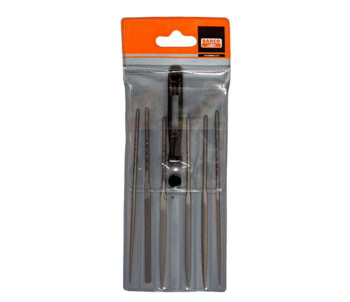 Bahco 140mm İnce Diş 6 lı Saatçi Eğe Seti