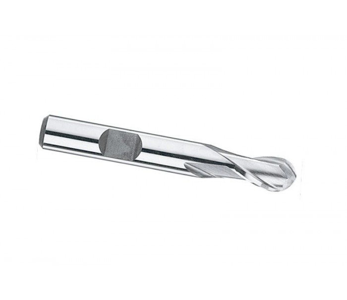 CHUAN BRAND 8mm HSS Kısa Küre Parmak Freze