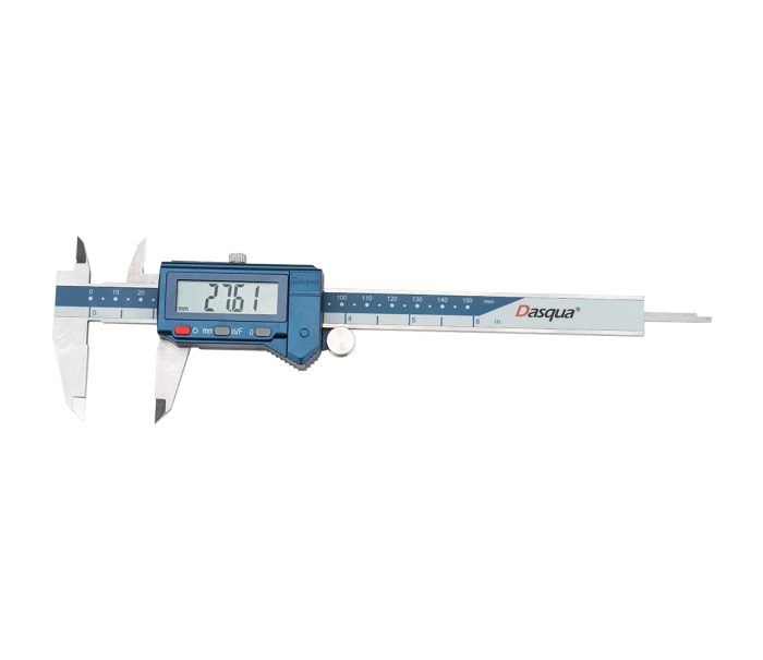 Dasqua 0-200mm “ MAVİ SERİ “ LCD DİJİTAL KUMPAS IP54