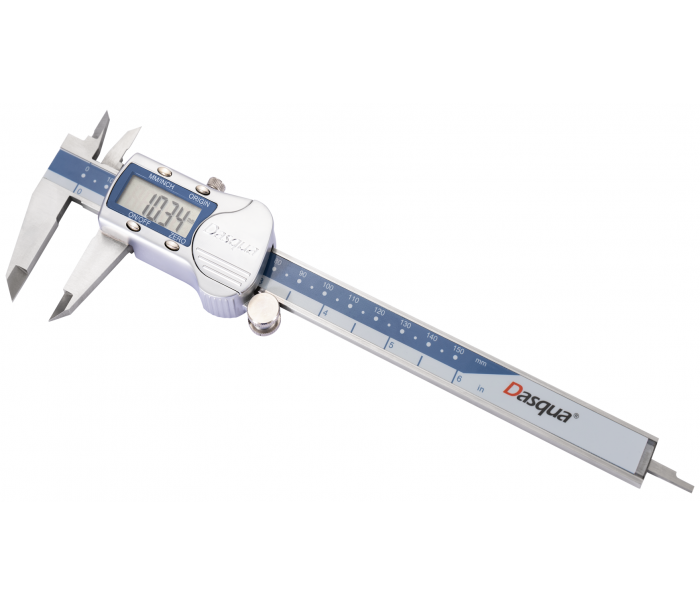 Dasqua 0-200mm METAL KASA DİJİTAL KUMPAS IP54