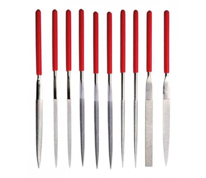 DECO 160x4 Elmas Eğe 10 Parça