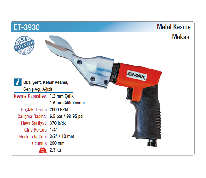 EMAX METAL KESME MAKASI