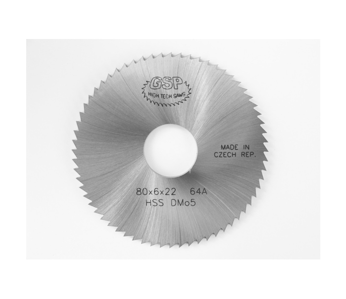 GSP 125x2.5x22 mm Z100 HSS DAİRE TESTERE