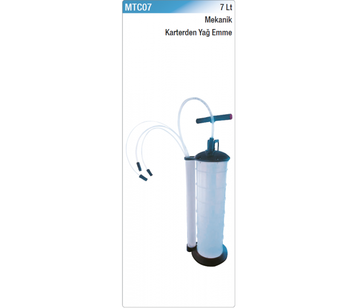 MİTACAN 7 Lt MEKANİK KARTERDEN YAĞ EMME