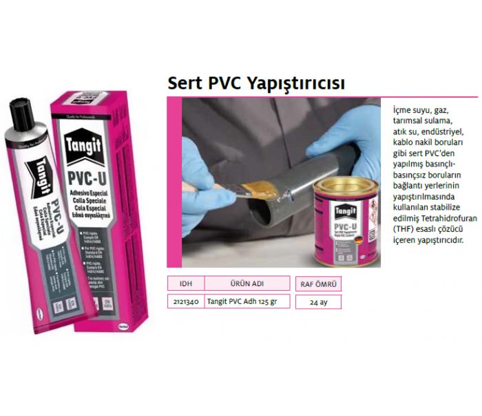 TANGİT SER PVC YAPIŞTIRICI TÜP 125 g