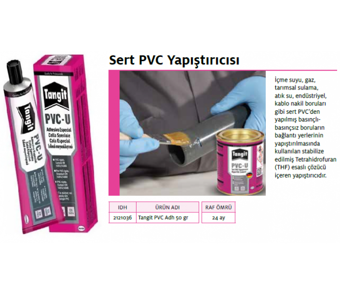 TANGİT SER PVC YAPIŞTIRICI TÜP 50 g
