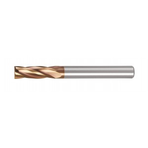 6MM R0,5 55HRC UZUN KARBÜR KÖŞE RADUS FREZE BOY:100MM ERİC