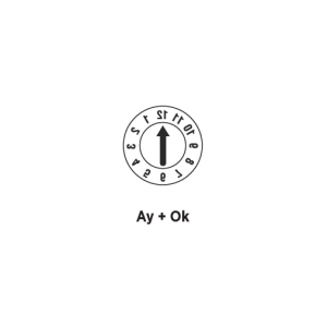 6X8mm AY OK KALIP TAKVİMİ