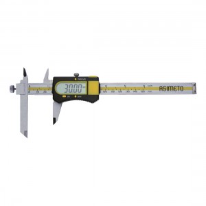 ASİMETO Ayarlanabilir Çene Dijital Kumpas 0-300mm