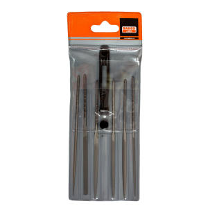 Bahco 160mm İnce Diş 6 lı Saatçi Eğe Seti