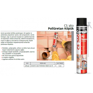 CERESİT CS 360 PU KÖPÜK 750ml