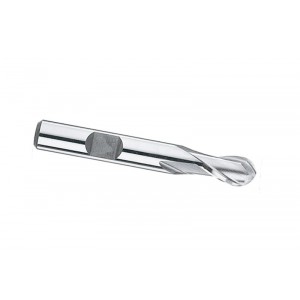 CHUAN BRAND 4mm HSS Kısa Küre Parmak Freze