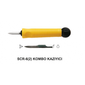 Cp Gratex KAZICI TİP RASPA SETİ SCR-6(2)-SD