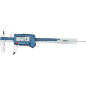 Dasqua 0-200mm “ MAVİ SERİ “ LCD DİJİTAL KUMPAS IP54