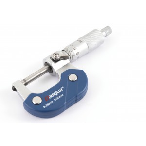 Dasqua 25-50mm MEKANİK DIŞ ÇAP MİKROMETRE 0,01-KROM KAPLAMA
