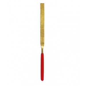 DECO 140mm Extra Kaliteli Tin Kaplı Lama Elmas Eğe