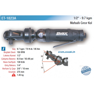 EMAX 1/2 9.7kgm MAFSALLI CIRCIR KOL