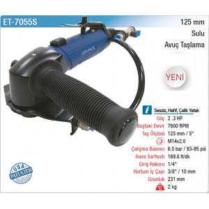 EMAX 125mm SULU AVUÇ TAŞLAMA
