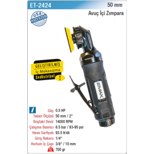EMAX 50mm AVUÇ İÇİ ZIMPARA
