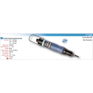 EMAX 6mm SHUT-OFF DÜZ TORNAVİDA