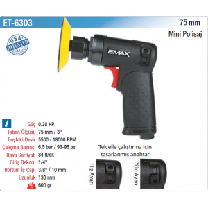 EMAX 75mm MİNİ POLİSAJ