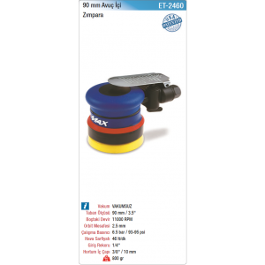 EMAX 90mm AVUÇ İÇİ ZIMPARA