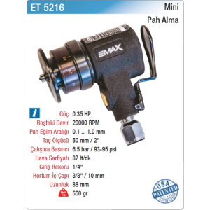 EMAX MİNİ PAH ALMA