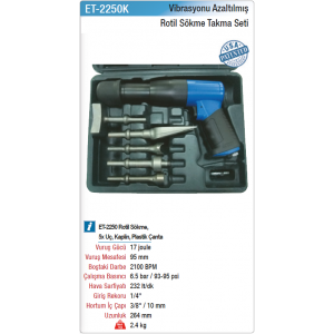 EMAX VİBRASYONU AZALTILMIŞ ROTİL SÖKME TAKMA SETİ