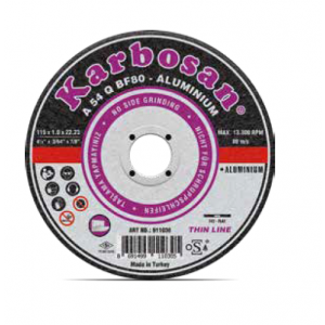 KARBOSAN 230X3.0X22.23 ALÜMİNYUM KESME DİSKİ