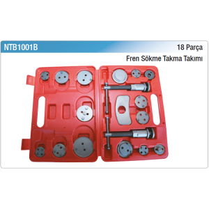 NT tools 18 PARÇA FREN SÖKME TAKMA TAKIMI