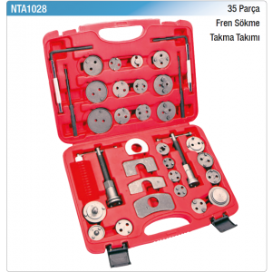 NT tools 35 PARÇA FREN SÖKME TAKMA TAKIMI