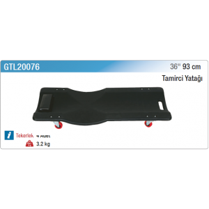 NT tools 36" 93cm TAMİRCİ YATAĞI