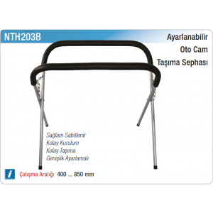 NT tools AYARLANABİLİR OTO CAM TAŞIMA SEPHASI