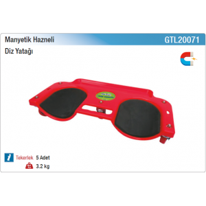 NT tools MANYETİK HAZNELİ DİZ YATAĞI