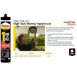 PATTEX ONE FOR ALL HT MONTAJ YAP. TÜP 142 g