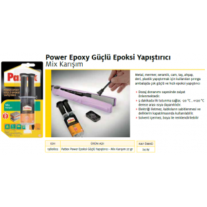 PATTEX UNİVERSAL MİX EPOKSİ 27 g