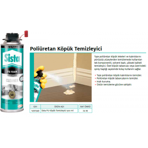SİSTA KÖPÜK TEMİZLEYİCİSİ 500ml