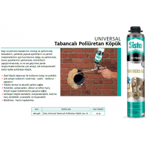SİSTA TABANCALI PU KÖPÜK 750ml